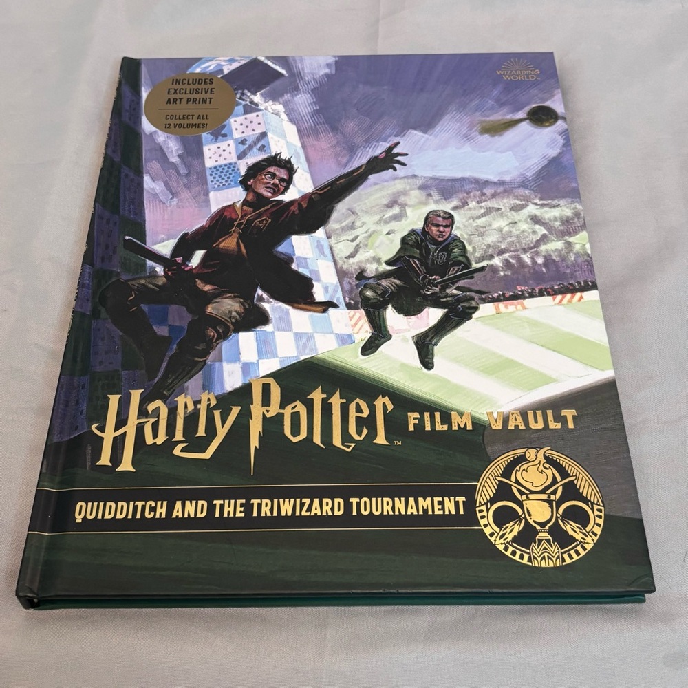 Harry Potter Film Vault Books 5 6 7 8 Phoenix Quidditch Triwizard Castle Plants+ - Picture 6 of 10